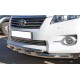 Защита передняя двойная с перемычками 60-42 мм для Toyota RAV4 2010-2013