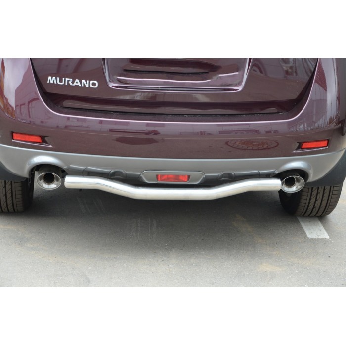 Защита заднего бампера 60 мм для Nissan Murano Z52 2016-2022