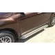 Пороги с площадкой алюминиевый лист для Lifan X50 2015+ для Lifan X50 2015-2019