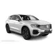 Пороги алюминиевые чёрные для Volkswagen Touareg R-Line 2018-2024