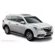 Пороги алюминиевые с нержавеющей площадкой для Acura MDX 2013-2020