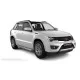 Пороги с площадкой нержавеющий лист с проступью для Suzuki Grand Vitara 2012-2015