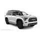 Пороги алюминиевые с нержавеющей площадкой для Toyota Tacoma 2015-2024