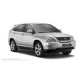Пороги алюминиевые в полоску для Lexus RX-350/400h 2003-2008