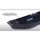Пороги алюминиевые чёрные для Ford Escape 2000-2007