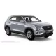 Пороги с площадкой нержавеющий лист с проступью для Hyundai Creta 2021-2024