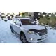 Пороги с площадкой алюминиевый лист для Toyota RAV4 2010-2013