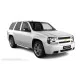 Пороги алюминиевые ОЕМ BMW-стиль для Chevrolet TrailBlazer 2001-2011