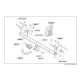 Фаркоп Brink (Thule) шар A на хетчбек 5 дверей на Kia Ceed № 462200 для Kia Ceed 2007-2012 артикул 462200