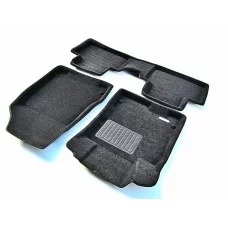Коврики текстильные 3D Euromat чёрные Original Business на Renault Koleos № EMC3D-004205
