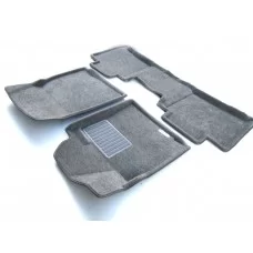 Коврики текстильные 3D Euromat серые Original Business на Toyota Land Cruiser 100/Lexus LX-470 № EMC3D-005117G