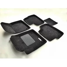 Коврики текстильные 3D Euromat чёрные Original Business на Land Rover Discovery Sport № EMC3D-003107