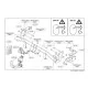 Фаркоп Brink (Thule) шар BMA съёмный на Mitsubishi ASX/Peugeot 4008/Citroen C4 Aircross № 531300 для Mitsubishi ASX/Peugeot 4008/Citroen C4 Aircross 2010-2022 артикул 531300
