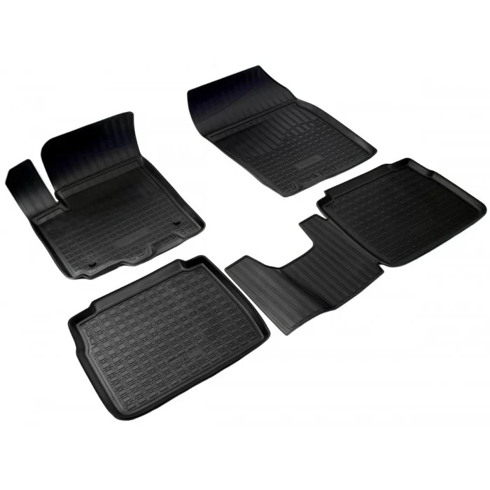 Коврики в салон Norplast полиуретан чёрные на хетчбек для Suzuki SX4 2013-2022