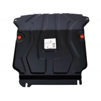 Защита радиатора и картера для Nissan Navara D40 2005-2015 Сталь