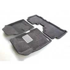 Коврики текстильные 3D Euromat серые Original Lux на Chevrolet Captiva/Opel Antara № EM3D-001503G