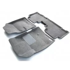 Коврики текстильные 3D Euromat серые Original Business на Chevrolet Captiva/Opel Antara № EMC3D-001503G