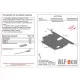 Защита картера и КПП для BYD F3 2005-2012 V-all сталь