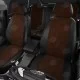 Чехлы на сидения Ромб алькантара шоколад с перфорацией, на пикап артикул MI18-1102-EC42-R-chc Чехлы на сидения Ромб алькантара шоколад с перфорацией, на пикап артикул MI18-1102-EC42-R-chc