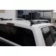 Рейлинги на крышу Falcon без поперечины серебристые для Mitsubishi L200 2006-2015 артикул MIL2.73.1901