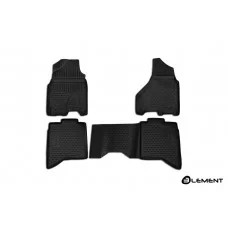 Коврики 3D в салон Element полиуретан 4 штуки