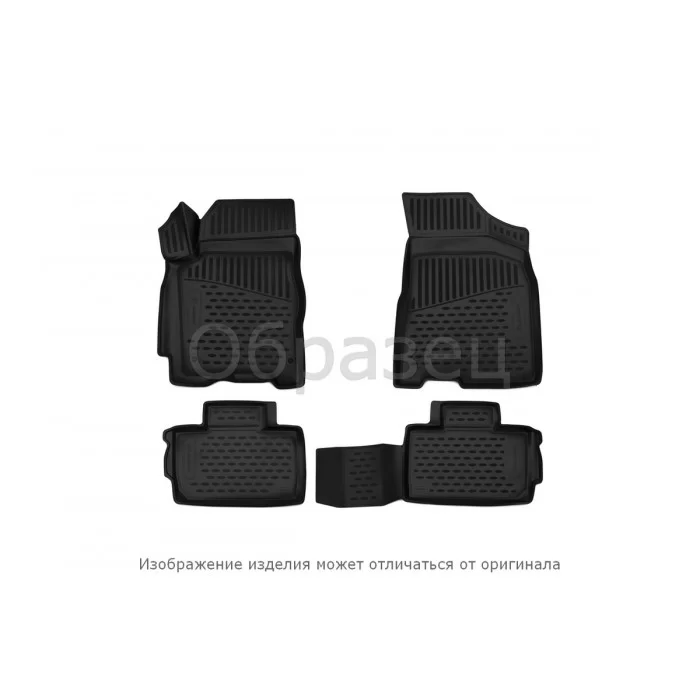 Коврики в салон Element полиуретан 4 штуки для Chery QQ6 2006-2012
