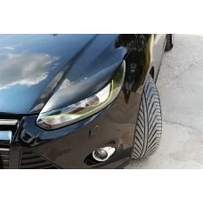 Накладки на передние фары (реснички) компл.-2 шт. для Ford Focus 3 № REFF3-018400