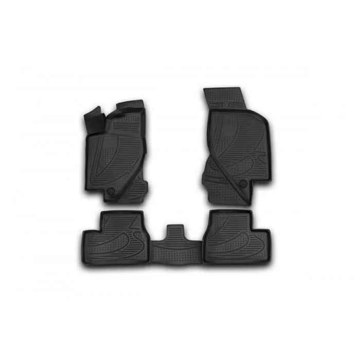 Коврики 3D в салон Element полиуретан 4 штуки для Lada Granta 2011-2021