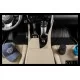 Коврики KVEST 3D в салон полистар, черные, 5 шт для Toyota Land Cruiser 200 2015-2021