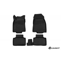 Коврики 3D в салон Element полиуретан 4 штуки