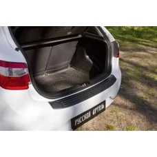 Накладка на задний бампер ABS-пластик для Kia Rio № NK-152002