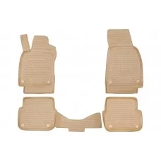 Коврики в салон Element полиуретан бежевые 4 штуки