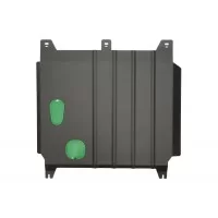 Защита картера, КПП и крепёж Eco для FAW Bestune T77 2022-2024