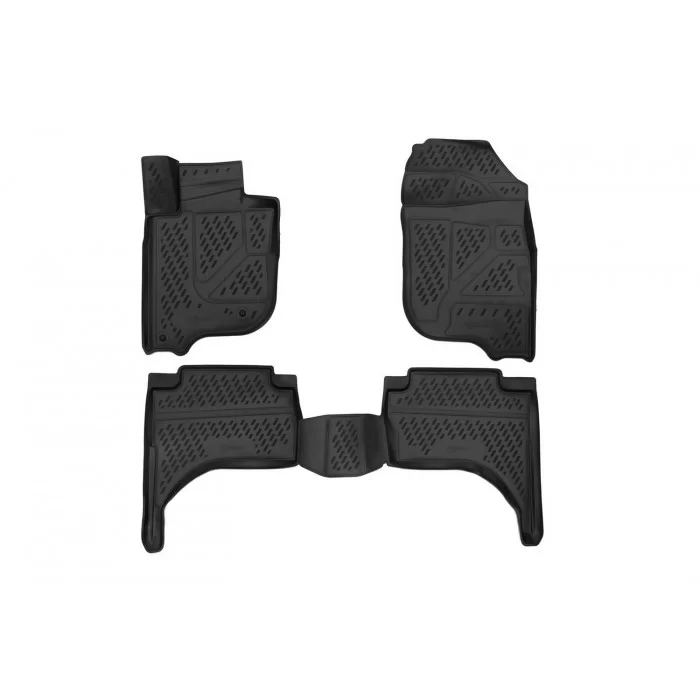 Коврики в салон 3D Format, полиуретан 4 шт для Mitsubishi L200 2015-2021