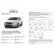 Упоры капота Arbori 2 шт для Kia Cerato Classic 2016-2020