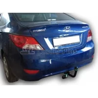 Фаркоп Лидер-Плюс для Hyundai Solaris/Kia Rio 2010-2017