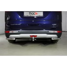 Фаркоп ТСС оцинкованный, шар E для Kia Carnival 2020-2024