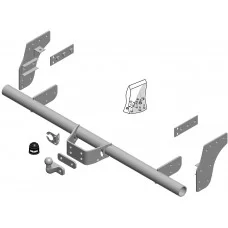 Фаркоп Brink (Thule) шар F на Mitsubishi L200 № 604400 для Mitsubishi L200 2015-2024