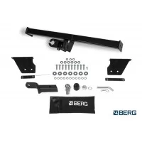 Фаркоп Berg под американский квадрат, тип шара E для Nissan Qashqai 2007-2022