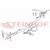 Фаркоп Steinhof тип шара A для Toyota Avensis Verso/Toyota Ipsum 2001-2009