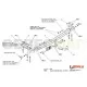 Фаркоп Имиола на хетчбек для Toyota Corolla 2002-2006 артикул T.021