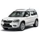 Накладки на задний бампер Skoda Yeti Накладки на задний бампер Skoda Yeti