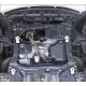 Защита картера и КПП Мотодор сталь 2 мм для Toyota IQ 2008-2021
