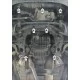 Защита картера и радиатора Мотодор для Audi A6 2001-2004