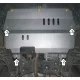 Защита картера и КПП Мотодор алюминий 5 мм для Skoda Fabia/Rapid/Roomster/Volkswagen Polo/Seat Ibiza 2006-2020