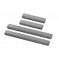 Накладки на пороги шлифованные для Chery Tiggo 7 Pro 2020-2024