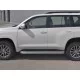 Пороги труба 42 мм на Back Onyx для Toyota LC Prado 150 2020-2024