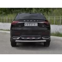Защита заднего бампера 57 мм на 4WD для Haval F7 2019-2024