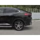 Защита заднего бампера двойная 57-42 мм на 4WD для Haval F7 2019-2022