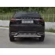 Защита заднего бампера двойная 57-42 мм на 4WD для Haval F7 2019-2022